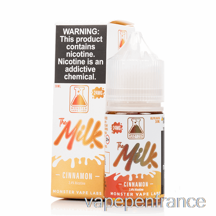 Cannelle - Les Sels Du Lait - 30ml 24mg Stylo Vape